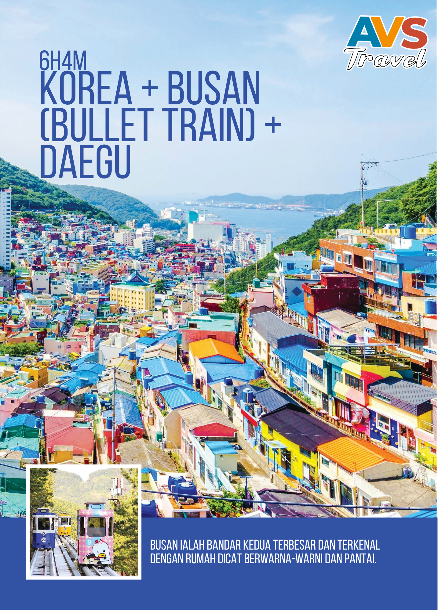 6D4N Korea + Busan (Bullet Train) + Daegu